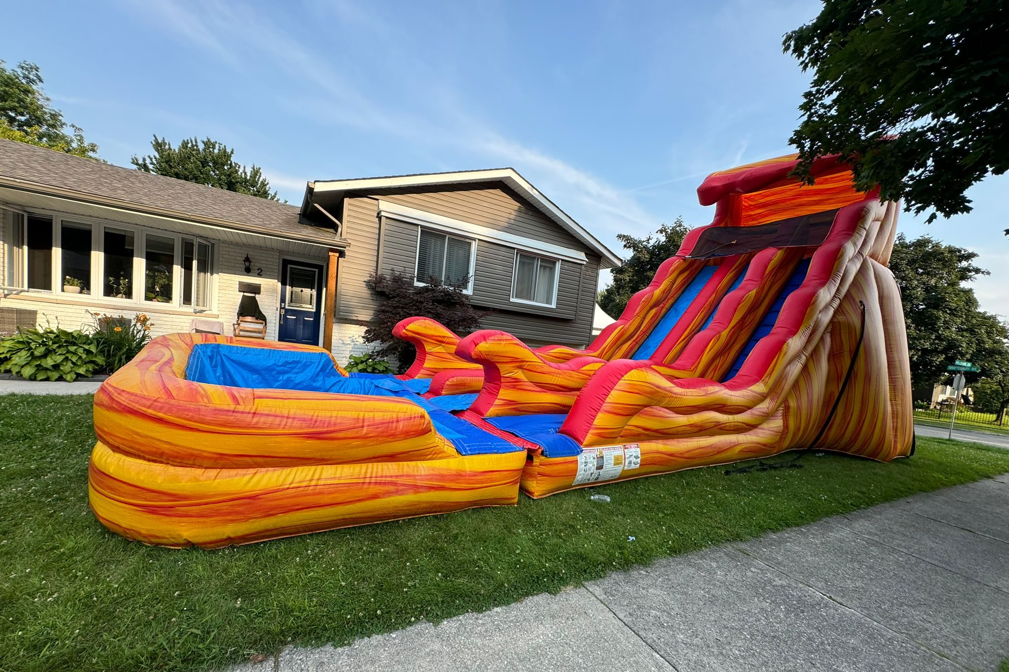 Flame dual line side