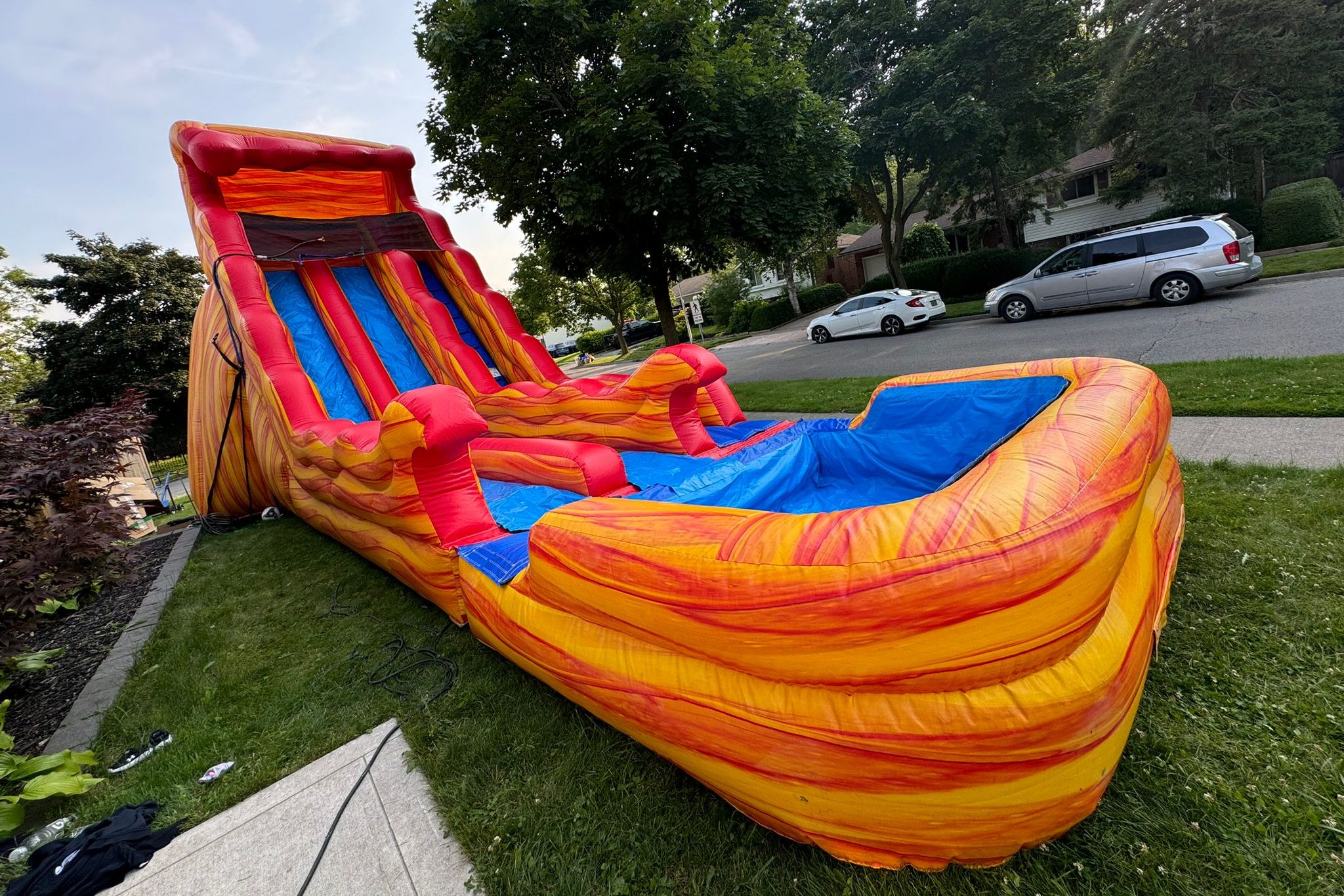 Flame dual line side