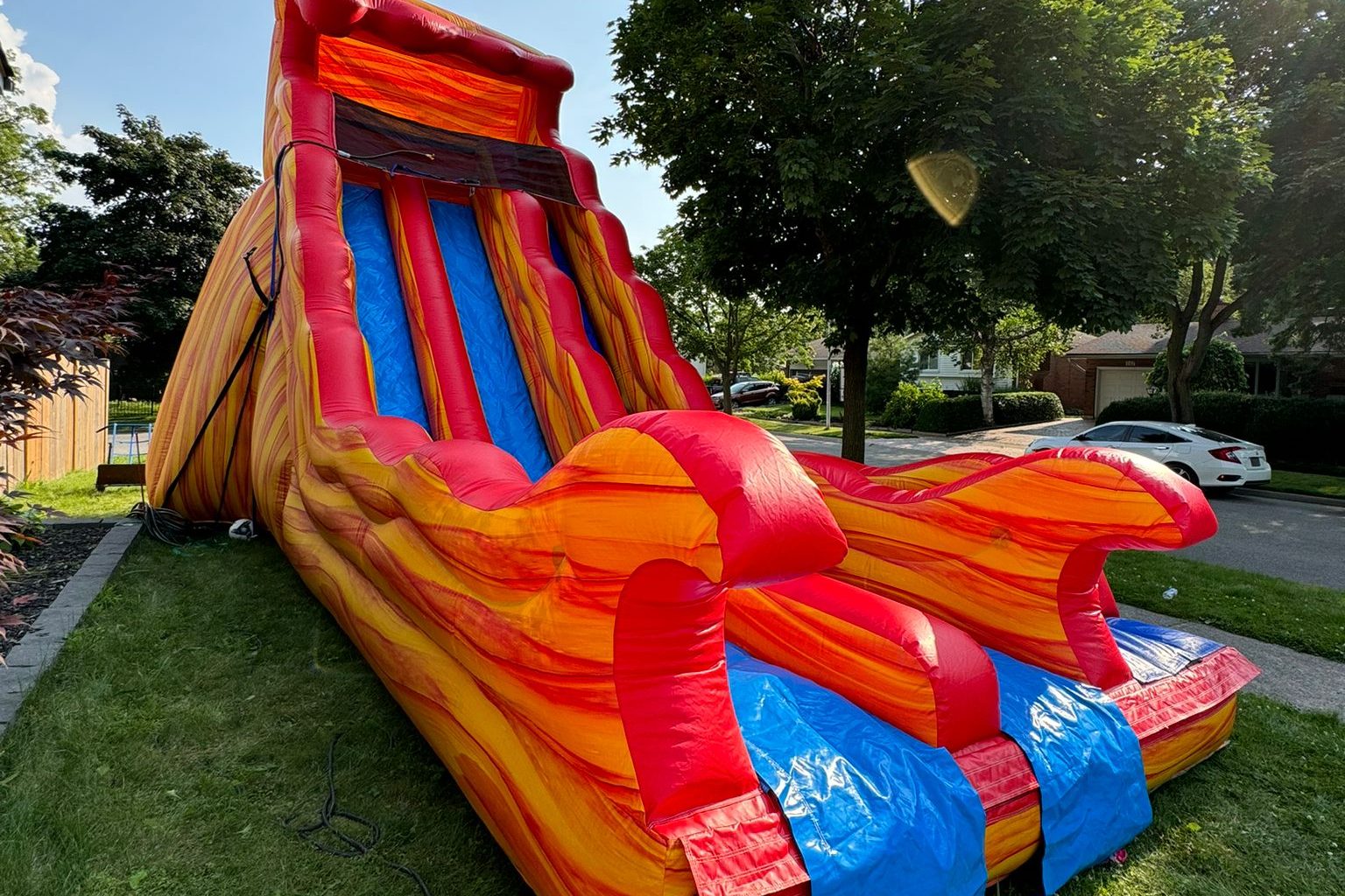 Flame dual line vert