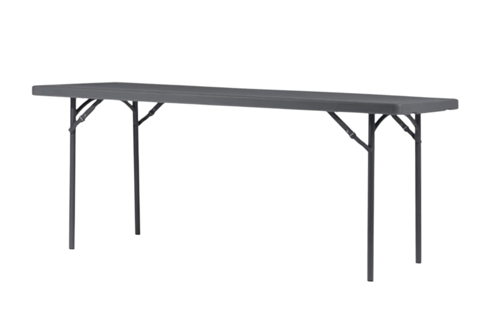gray rectangular table